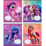 Набір зошитів Kite My Little Pony А5 в косу лінію 12 аркушів 25 шт. (LP24-235) - Pampik