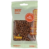Термомозаика Hama Midi Набор био-бусин цвета нуги, 1000 шт. (HM-190-076) - Pampik