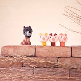 Пальчикові ляльки Lilliputiens Три порося (83408) - Pampik - 3