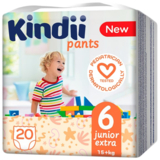 Підгузки-трусики Kindii Pants 6 (15+ кг), 20 шт. - Pampik - 2