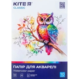 Бумага для акварели Kite Classic А3, 10 листов (K-268) - Pampik