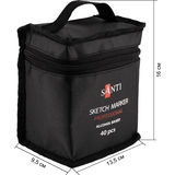 Набір маркерів Santi спиртові у сумці 40 шт. (390778) - Pampik - 2