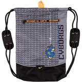 Сумка для обуви Yes SB-20 Cyborgs, серый (559717) - Pampik