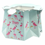 Горщик дитячий одноразовий Tron Фламінго розкладний, бірюзовий (903078) - Pampik