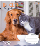 Набір зошитів 1 Вересня Be cute А5 в лінійку 12 аркушів 25 шт. (766941) - Pampik - 2
