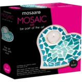 Набір для творчості Mosaaro Мозаїка кришталеве скло Підсвічник Серце (MA1011) - Pampik