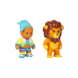Набор коллекционных фигурок Stumble Guys Велоцит и Леонидас, 2 шт. х 6 см (SG2015-5) - Pampik - 3