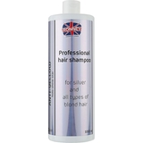 Шампунь для светлых, обесцвеченных и седых волос Ronney Professional Holo Shine Star Anti-Yellow 1 л - Pampik
