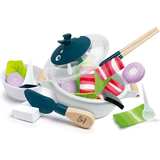Детский кухонный набор Hape Посуда с продуктами (E3198) - Pampik - 2