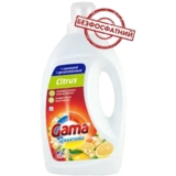 Гель для стирки Gama Универсальный, с ароматом цитруса, 1.2 л - Pampik