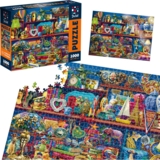 Пазли De.tail Поличка загадок, 1000 елементів (DT1000-10) - Pampik - 3