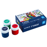 Гуашь Kite Classic, 6 цветов (K-062) - Pampik - 4