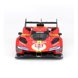 Автомодель Bburago Ferrari 499P LMH 1:24 червоно-чорна (18-26309) - Pampik - 2