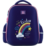 Рюкзак GoPack Education напівкаркасний GO24-165M-1 Cute Rainbow - Pampik