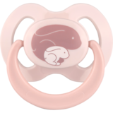 Пустышка плоская Baby-Nova с рисунком и кольцом, силикон, 2 шт. (3962313) - Pampik