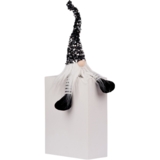 Мягкая игрушка Yes! Fun Хэллоуин Гном черная паетка 45 см LED тело (973719) - Pampik