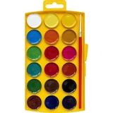Краски акварельные Школярик медовые, 18 цветов - Pampik - 2