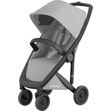 Прогулянкова коляска Greentom Classic Grey-Black (8718858972203) - Pampik
