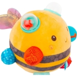 Сенсорная мягкая игрушка Battat Пчелка Пушистик Дзиж (BX2037Z) - Pampik - 3