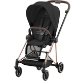 Чехол тканевый для прогулочного блока Cybex Mios Sepia Black черный (523000865) - Pampik