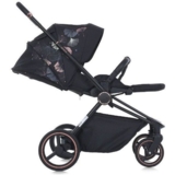 Коляска универсальная El Camino 2в1 Persona ME 1091-B black art (35425) - Pampik - 4