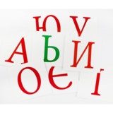 Карточки мини Зірка Українська абетка 33 шт. 11х11 см (286290) - Pampik - 3