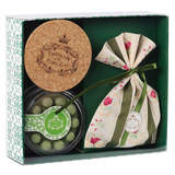 Подарочный набор Essencias de Portugal Эвкалипт: Твердое мыло 50 г х 3 шт. + Массажное мыло 94 г - Pampik