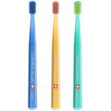Набор зубных детских щеток Curaprox Smart Ultra Soft 3 шт., в ассортименте - Pampik