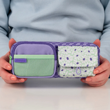 Пенал мягкий Kite 8.5x22x3.5 см фиолетово-зеленый (K24-2701-3) - Pampik - 4