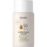Сонцезахисний супер флюїд Babe Laboratorios Sun Protection SPF 50 з тонувальним ефектом 50 мл - Pampik
