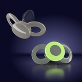 Пустышка ортодонтическая Dentistar для мальчика 0-6 месяцев 2 шт., серый (3960002) - Pampik - 3