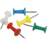 Набір пінів канцелярських Buromax Кольорові 50 шт. (BM.5150) - Pampik - 2