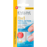 Концентрований засіб Eveline Cosmetics Nail Therapy Professional 8 в 1 для зміцнення нігтів 12 мл - Pampik - 2