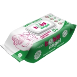 Вологі серветки Baby Angel,120 шт. - Pampik