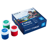 Гуашь Kite Classic 9 цветов (K-072) - Pampik - 4