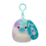 М'яка іграшка-брелок Squishmallows Трицератопс на кліпсі, 9 см (SQCP00216) - Pampik - 7