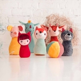Набір для дитячого боулінгу Lilliputiens Ліс (83465) - Pampik - 3