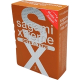 Презервативи Sagami Xtreme Dots Type екстрим 3 шт. (4974234101016) - Pampik - 2