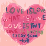 Набір для розпису по номерах Strateg Рожеве серце 20х20 см (HH5004) - Pampik