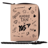 Кошелек Yes by Andre Tan Light бежевый (530710) - Pampik