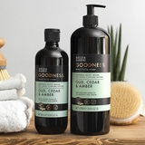 Гель для душа Baylis & Harding Goodness Oud, Cedar & Amber, 500 мл - Pampik - 4