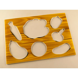 Мягкие пазлы Ранок Умный малыш Овощи (М656004У) - Pampik - 4