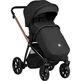 Коляска універсальна 2 в 1 Tutis Mio 3 plus Black Edition Rose Gold - Pampik