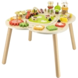 Дерев'яний розвиваючий столик Viga Toys Ферма (44657) - Pampik