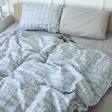 Пододеяльник MirSon 17-4739 Newspaper бязь 110х140 см (2200008927776) - Pampik