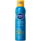 Солнцезащитный освежающий мист Nivea Sun Защита и сухое прикосновение SPF 50 200 мл - Pampik