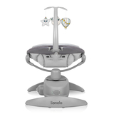 Крісло-гойдалка Lionelo Mell Grey Stone, сірий - Pampik - 6