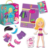 Игра настольная Vladi Toys магнитная одевалка Меган и Полли (VT3702-11) - Pampik - 3
