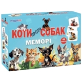 Игра настольная Ludum Мемори Кошки против собак (ME5032-24) - Pampik