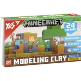 Пластилин Yes Minecraft 24 цвета, 480 г (540682) - Pampik
